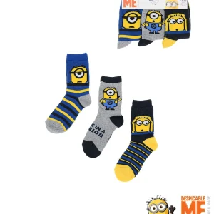 3 paar sokken Minions